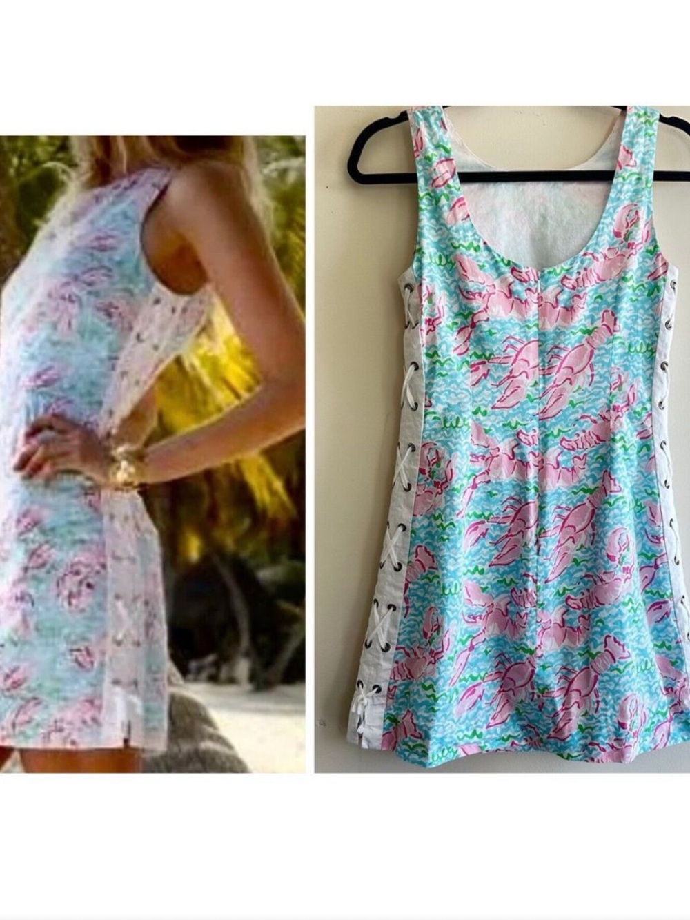 Lilly Pulitzer flamingo Mini Dress